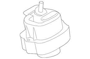 Left engine mount for BMW X5 F15 16-18 plug-in