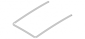 Volvo XC60 18-26 Front Panoramic Window Seal