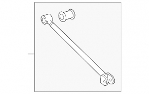 Rear left front transverse control arm Toyota Venza 09-15 FWD
