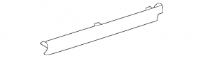 Dashboard cover right Toyota Camry v50 12-14 usa gray