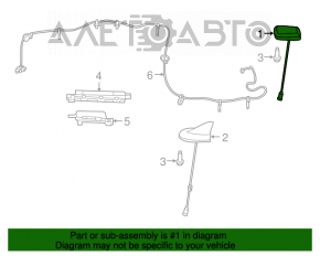 Chrysler 200 15-17 Antenna