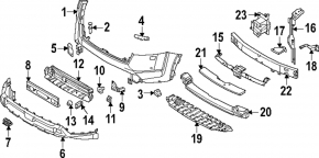 Nissan Pathfinder 22-25 Hood Lock Plate
