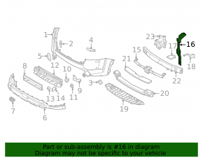 Nissan Pathfinder 22-25 Hood Lock Plate