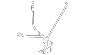 Lexus RX300 98-03 trunk lock