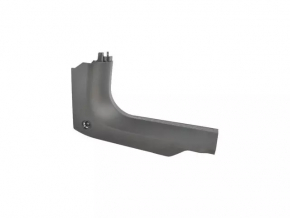 Front right threshold trim Fiat 500X 16-18 black, without plug, worn