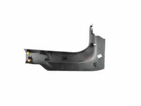 Front right threshold trim Fiat 500X 16-18 black, without plug, worn