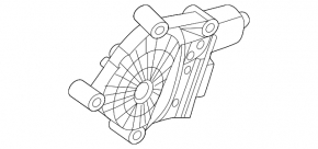 Rear right window lift motor Nissan Murano 25-26