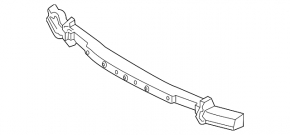 Front Bumper Absorber Audi A3 8V 15-16 OEM