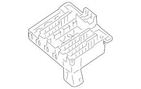 Porsche Panamera Trunk Fuse Box 10-16