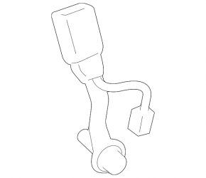 Belt tensioner front left Mazda3 03-08