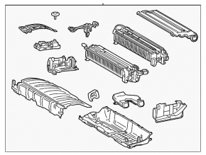 Toyota Rav4 19-25 Hybrid Battery, Li-ion, 110kV, 258v