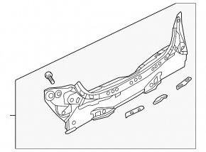 Mazda 6 13-17 rear panel