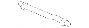 Cooling system pipe metal Ford Explorer 20-24 3.0T on flange