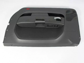 Door trim panel, front right, 2014 Dodge Challenger, black, fabric