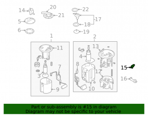 Fuel Vapor Pressure Sensor Subaru Impreza WRX GH 08-14 2.5T