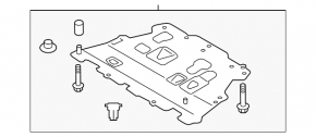 Engine Guard Volvo XC60 18-23 Metal