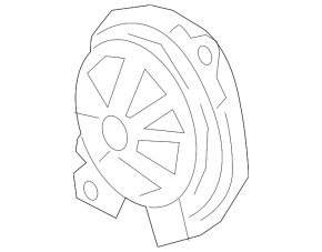 Speaker door rear left Acura MDX 14-20