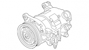 Air Conditioning Compressor BMW 4 F36 15-16 Gran Coupe N26