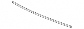 Upper windshield molding Honda Accord 18-22