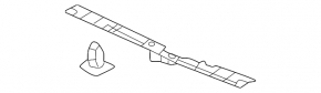 Hood Seal Honda Civic XI FE/FL 22- on the hood