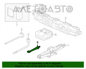Acura TLX Tow Hook 15-