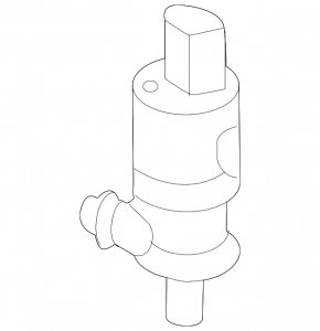 Acura TLX 15- Windscreen Washer Motor