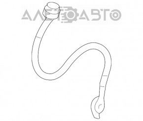 Brake hose front right Lexus GS350 GS430 GS450h 06-11