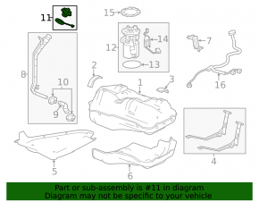Buick Encore 13-17 Fuel Filler Cap