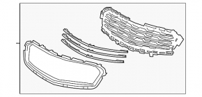 Radiator grille grill Chevrolet Cruze 15-16 rest