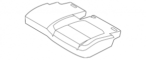Rear row of seats 2 row Ford Explorer 11-15