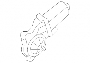 Window lifter with motor front left Ford Explorer 11-19 7 pins