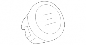 Land Rover Discovery Sport 17-22 start-stop button