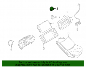 Land Rover Discovery Sport 17-22 start-stop button