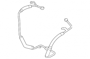 BMW X5 F15 14-18 4.4T Turbo Oil Cooling Pipe