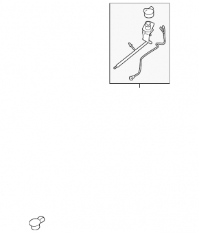 Fuel filler neck for BMW X5 F15 14-18 additional fuel tank, active 3.0D