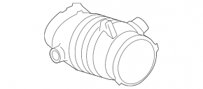 Lexus RX450h 10-15 manifold air duct
