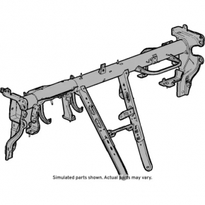 Under-torpedo pipe reinforcement Chevrolet Malibu 13-15