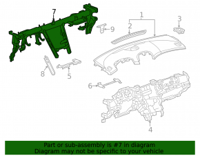 Under-torpedo pipe reinforcement Chevrolet Malibu 13-15