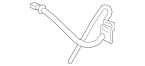 Brake hose rear right Volvo XC40 19-25