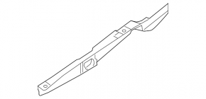 Seal wing hood-wing left Mitsubishi Outlander 16-21 rest