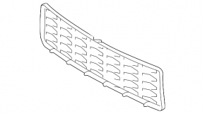 Lower grille of the front bumper Toyota 4Runner 21-24 rest