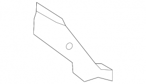 Left wing apron outer bracket for Toyota 4Runner 10-24