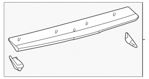 Toyota Prius 30 10-15 Trunk Spoiler