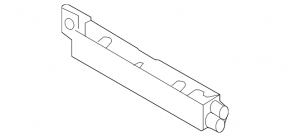 Antenna amplifier right Audi A3 8V 15-20