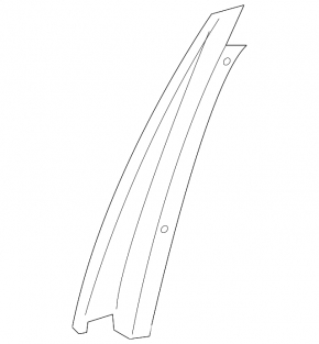Mercedes S-class W221 front right rear side door trim
