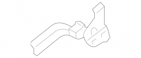 Right hood hinge Mercedes Metris W447 16-18
