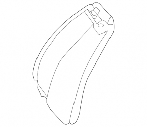 Left seat airbag for Ford Mustang mk6 15-17