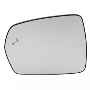 Left mirror element for Ford Edge 19-24, heated, BSM