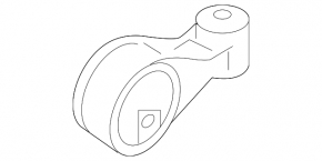 Right upper engine mount for Nissan Rogue 2015 2.5