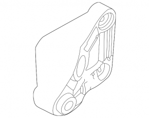 Front engine mount bracket, left, Volkswagen ID.4 21-22